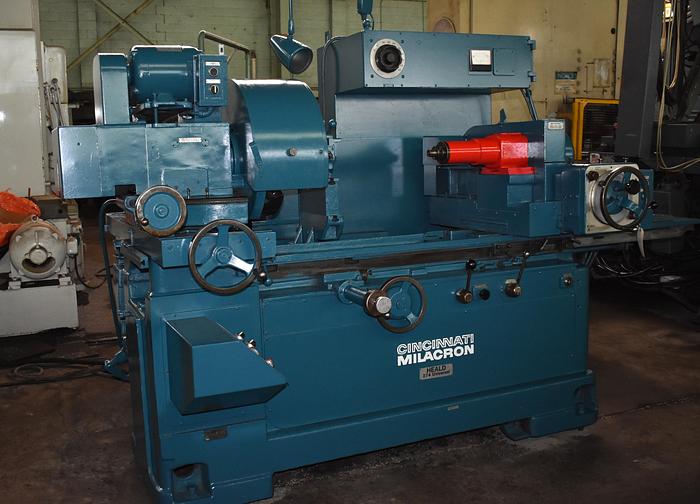 Cincinnati Milacron Heald #274, universal, 30" swing, Heald Red-Head grinding spindle, 18" 4-jaw - Image 9