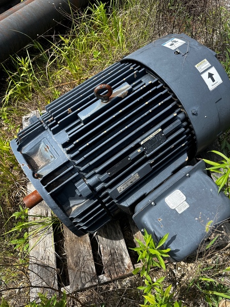 150 HP 3580 RPM Baldor, Frame 445TDZ, TEFC, ball, 460 Volts - Image 1