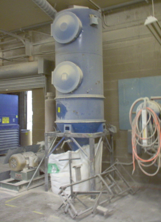 1075 cfm Spencer Bag Separator #311941A & 313431A, High Vac round baghouse, (2 available) - Image 1
