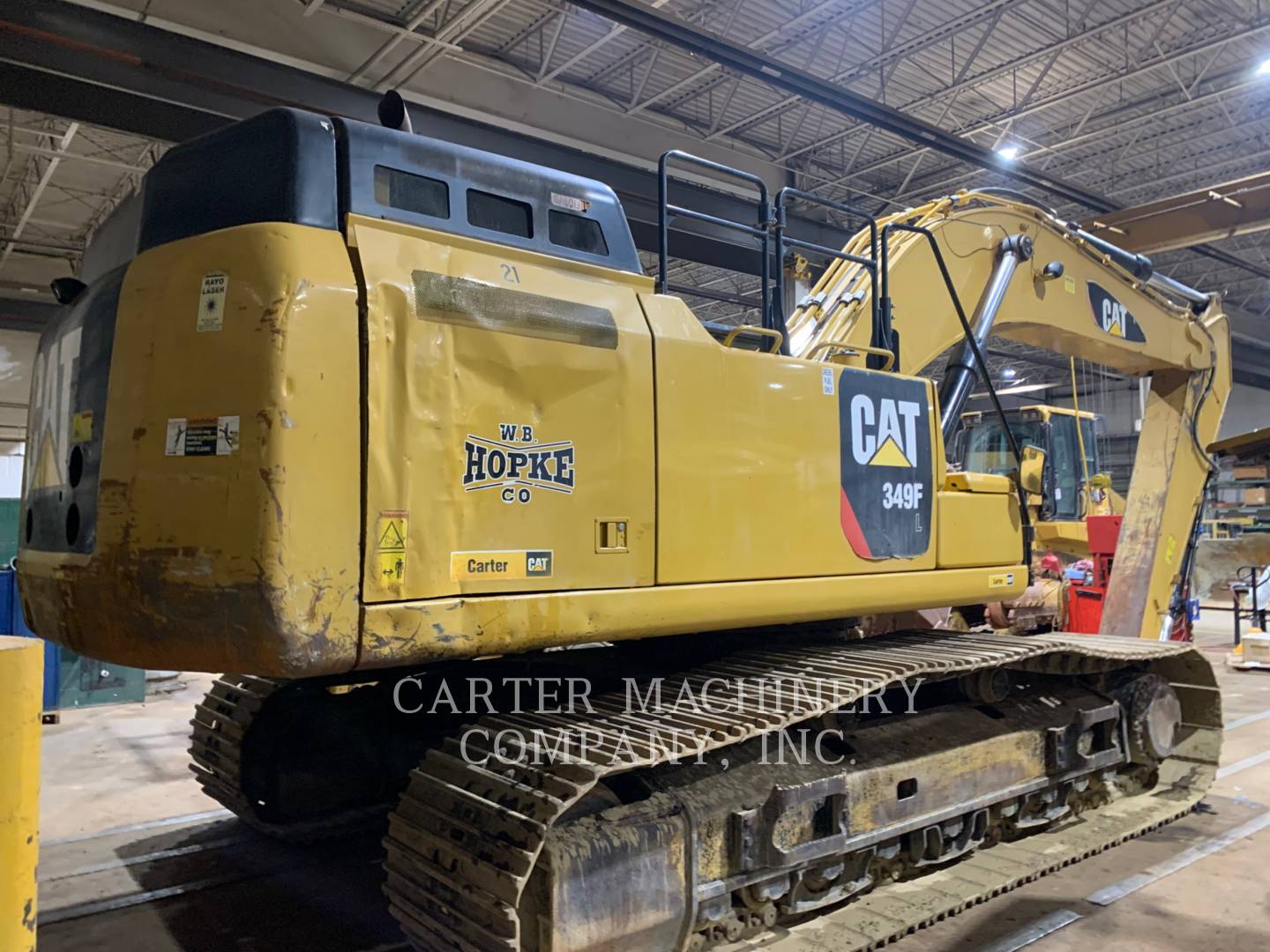 Caterpillar 349FL, Crawler Excavator, 13126 hours, S/N: BZ200313, 2015 - Image 3