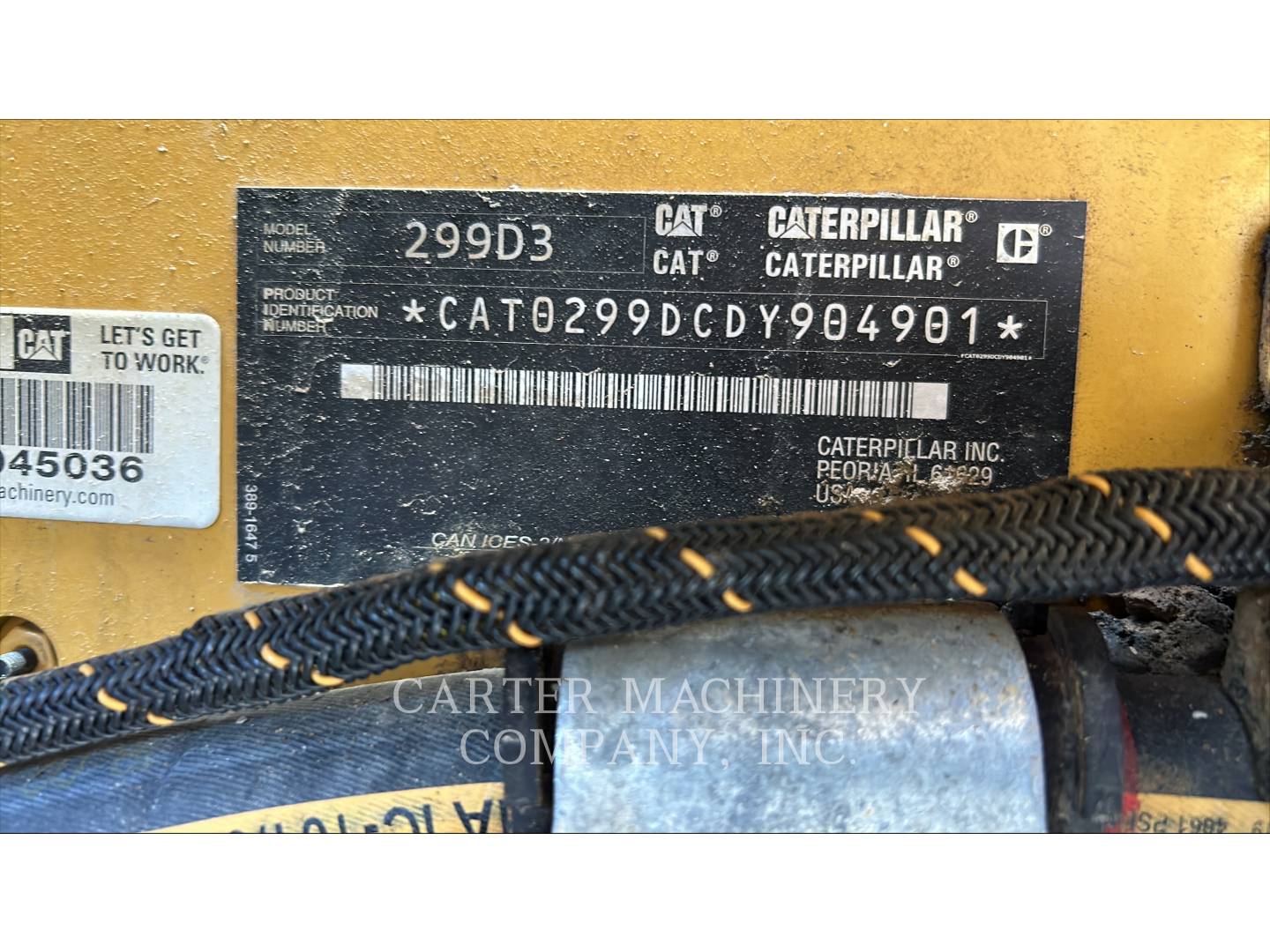 Cat 299D3, Skid Steer Loader, 2316 hours, S/N: DY904901, 2021 - Image 6
