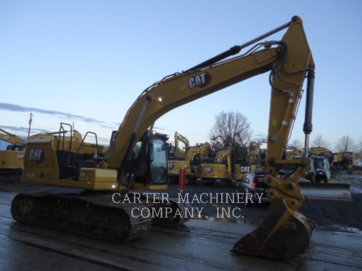 Cat 320-07, Lift Scissor, 2347 hours, S/N: MYK00414, 2021 - Image 2