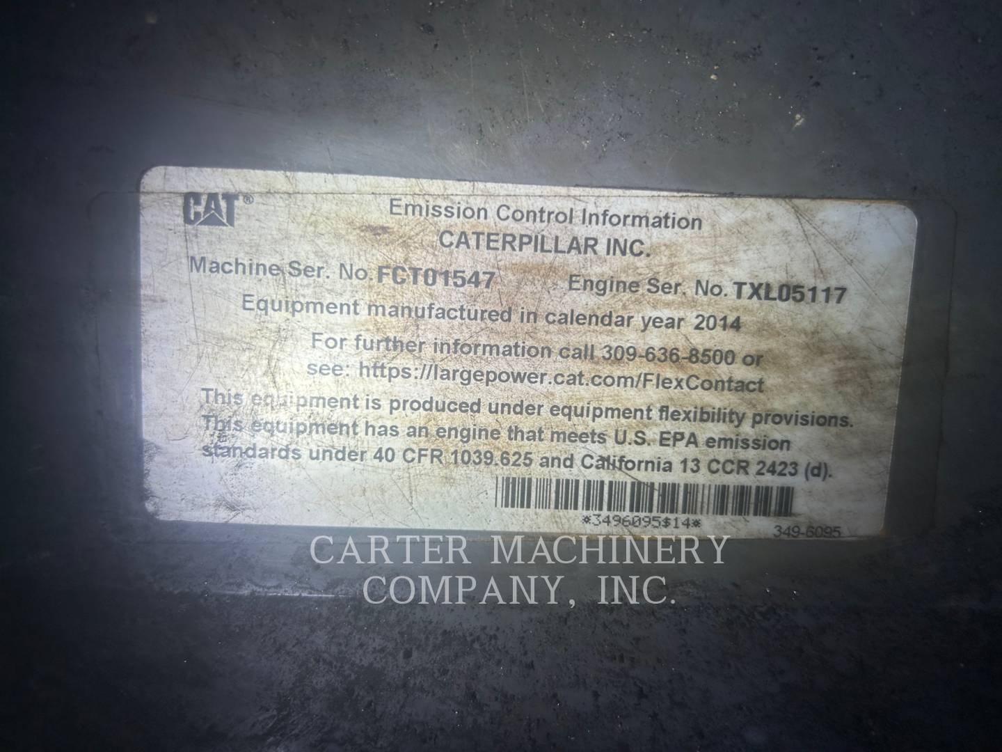 Caterpillar D8T ANWIN, Crawler Dozer, 3886 hours, S/N: FCT01547, 2014 - Image 8