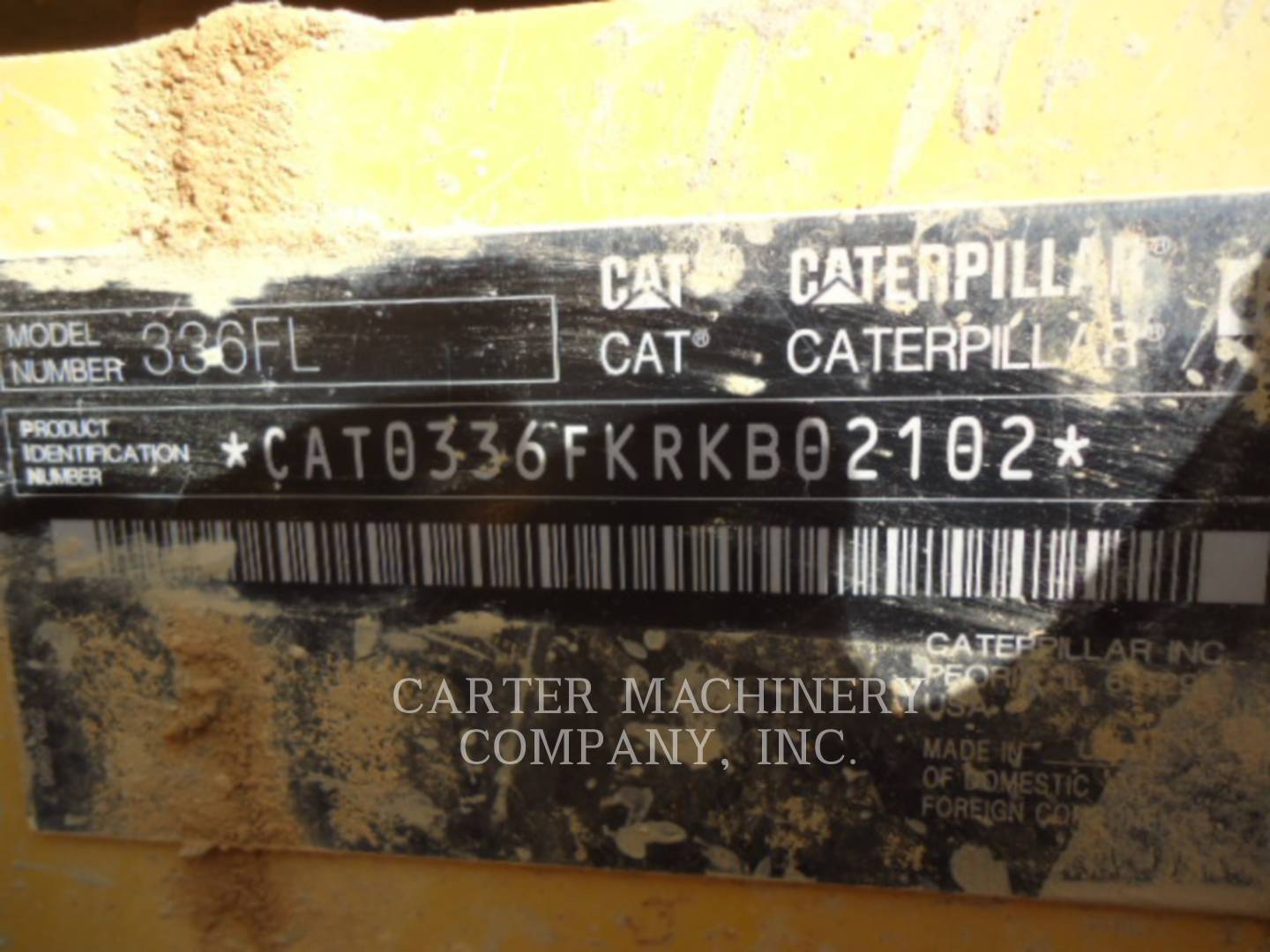 Caterpillar 336FL, Crawler Excavator, 14564 hours, S/N: RKB02102, 2016 - Image 6