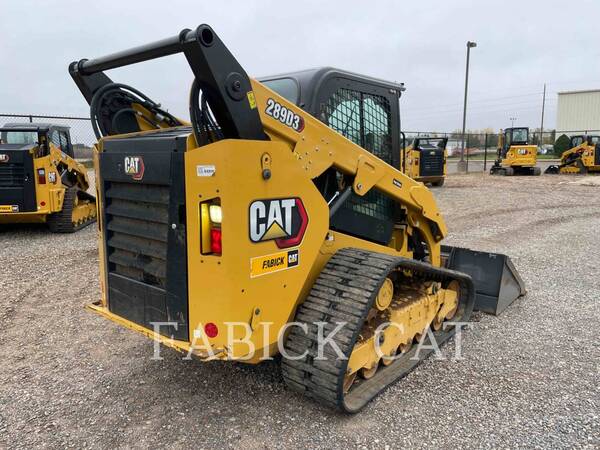 Cat 289D3 C3H2, Skid Steer Loader, 1270 hours, S/N: JX908734, 2022