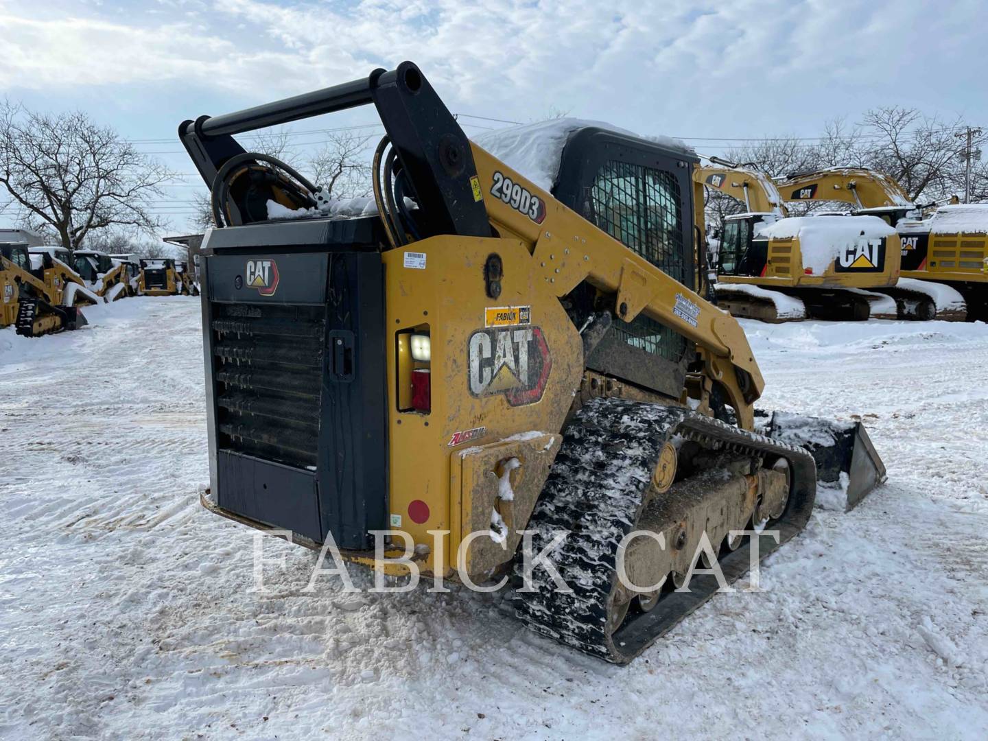 Cat 299D3 OK, Skid Steer Loader, 1227 hours, S/N: DY902721, 2020 - Image 3