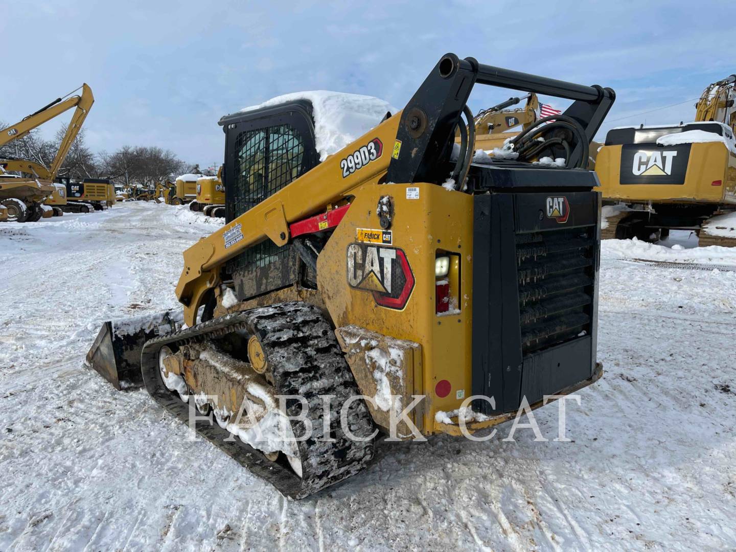 Cat 299D3 OK, Skid Steer Loader, 1227 hours, S/N: DY902721, 2020 - Image 4