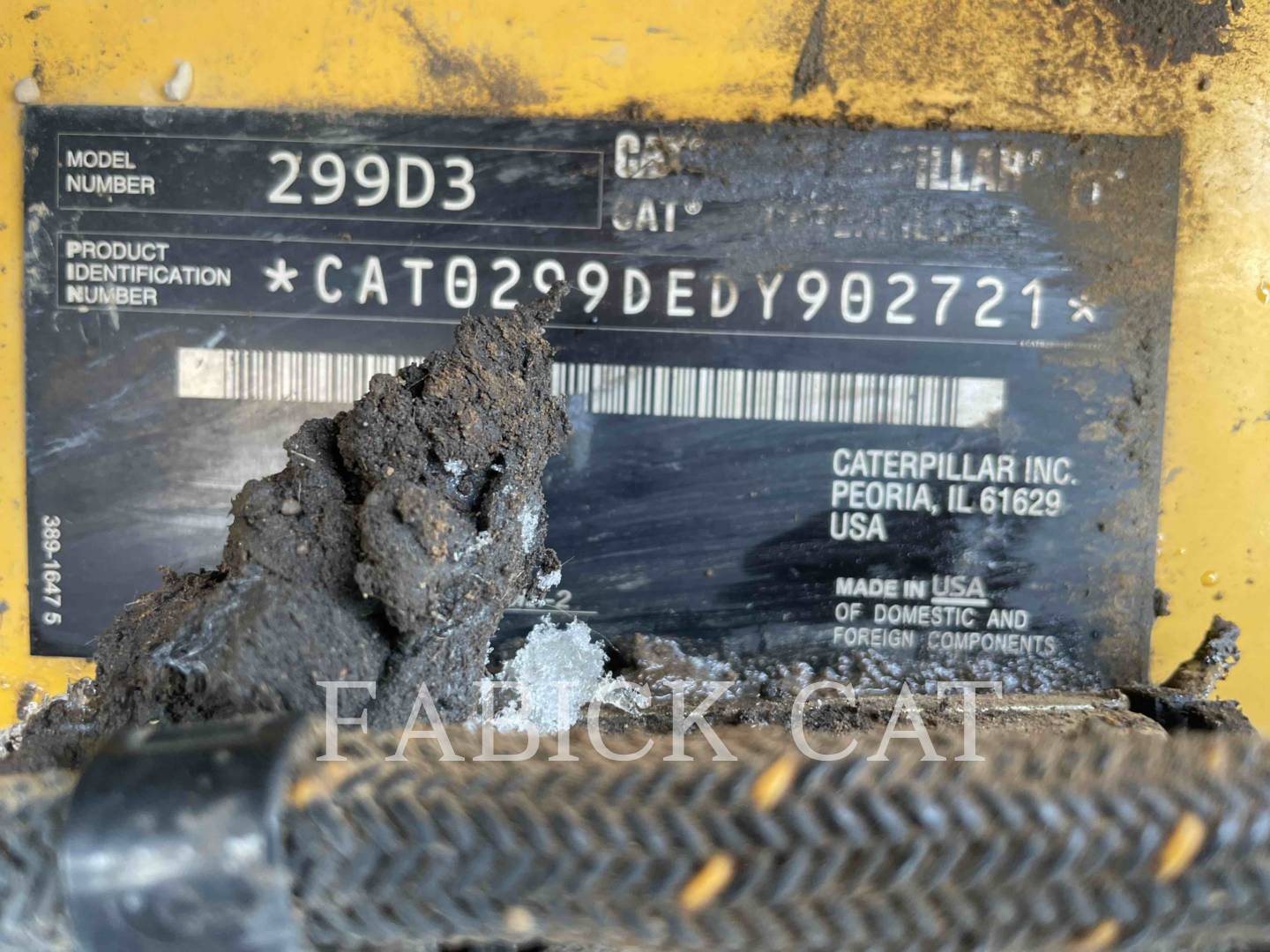 Cat 299D3 OK, Skid Steer Loader, 1227 hours, S/N: DY902721, 2020 - Image 6