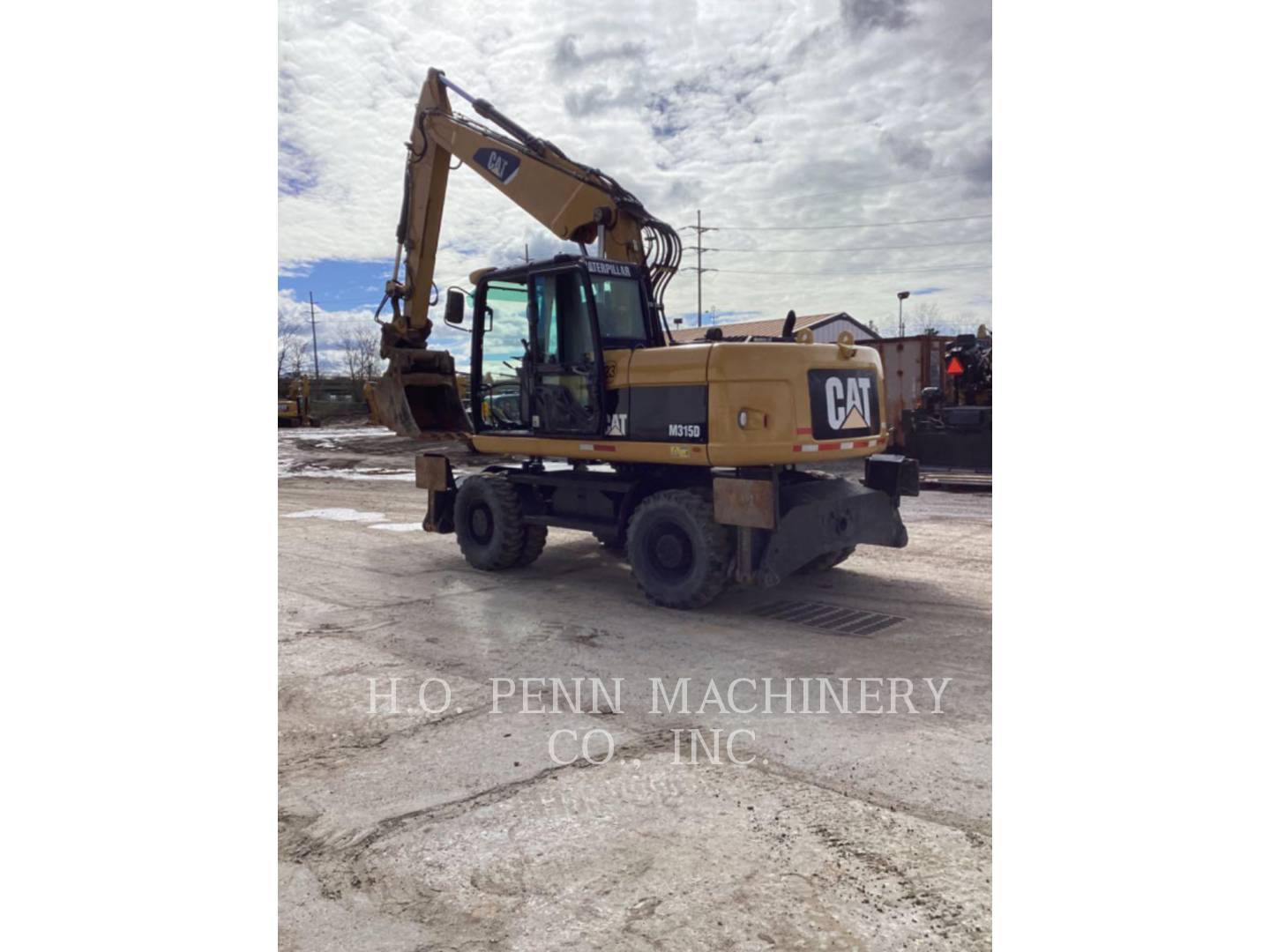 Caterpillar M315D, Wheel Excavator, 8922 hours, S/N: W5M00777, 2010 - Image 3