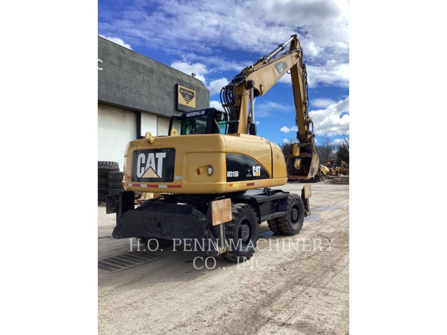 Caterpillar M315D, Wheel Excavator, 8922 hours, S/N: W5M00777, 2010 - Image 4