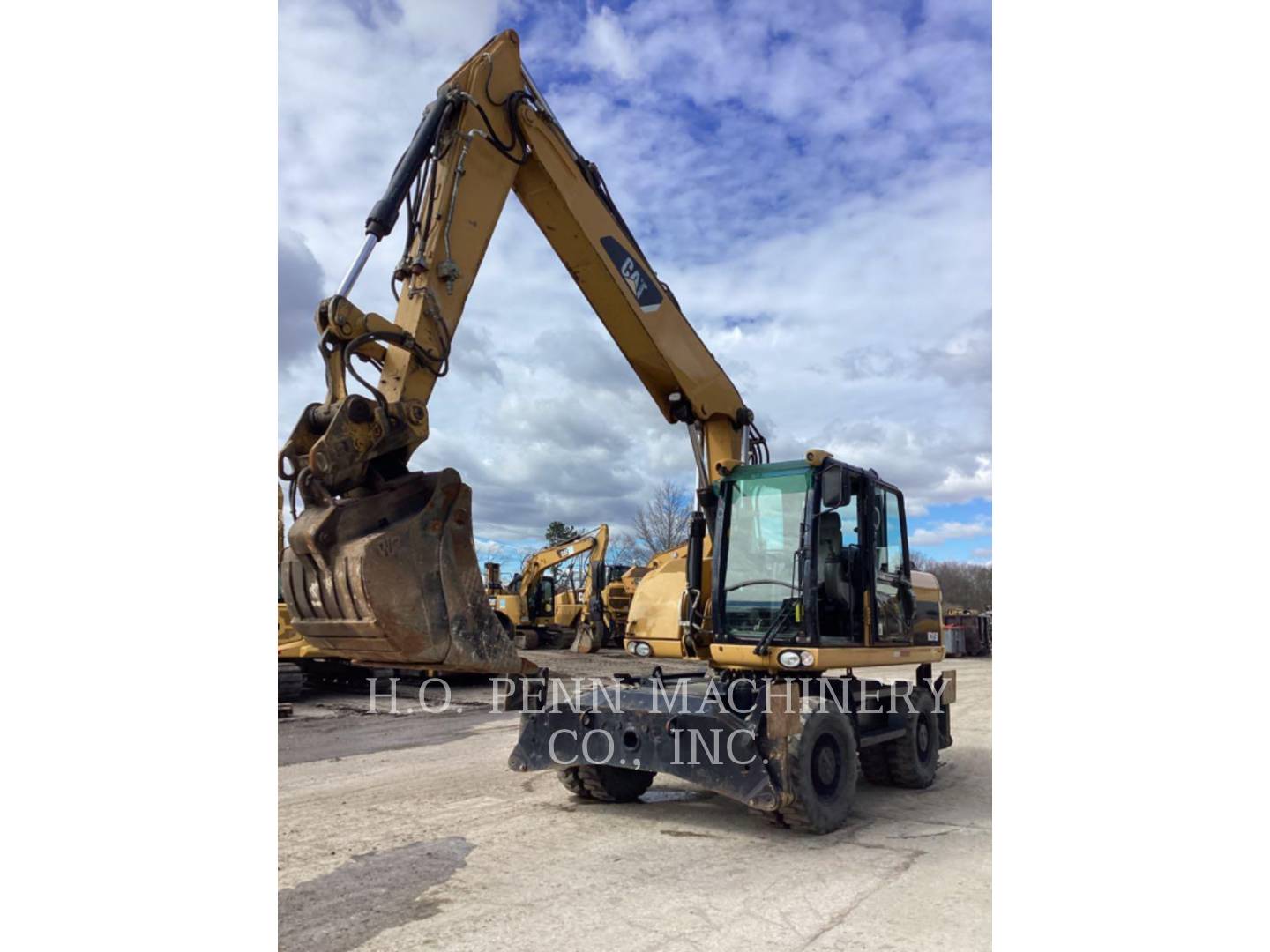 Caterpillar M315D, Wheel Excavator, 8922 hours, S/N: W5M00777, 2010 - Image 8
