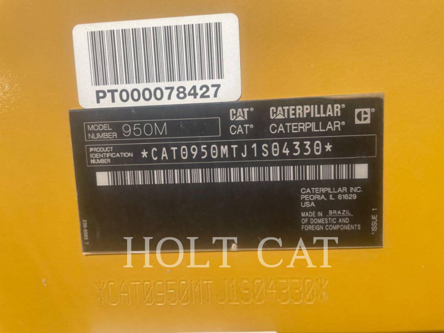 Cat 950M QC, Wheel Loader, 830 hours, S/N: J1S04330, 2022 - Image 6