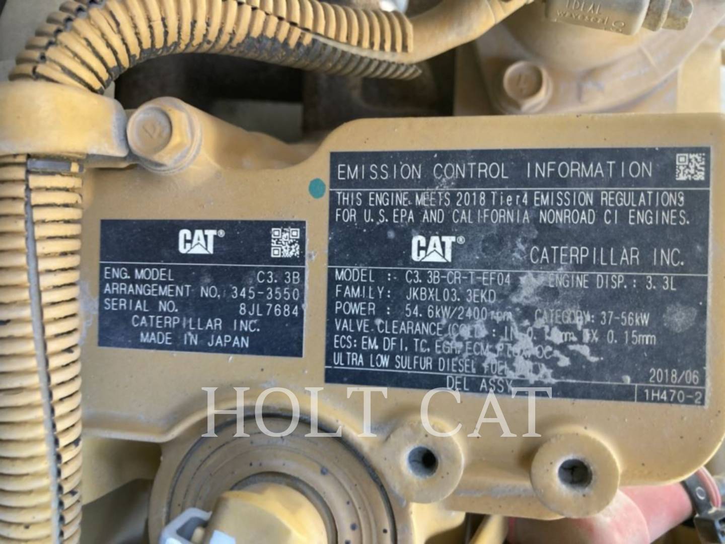 Caterpillar 289D, Track Loader, 1875 hours, S/N: TAW11414, 2018 - Image 8