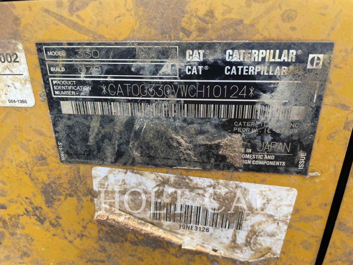 Caterpillar 330, Crawler Excavator, 2529 hours, S/N: WCH10124, 2020 - Image 6