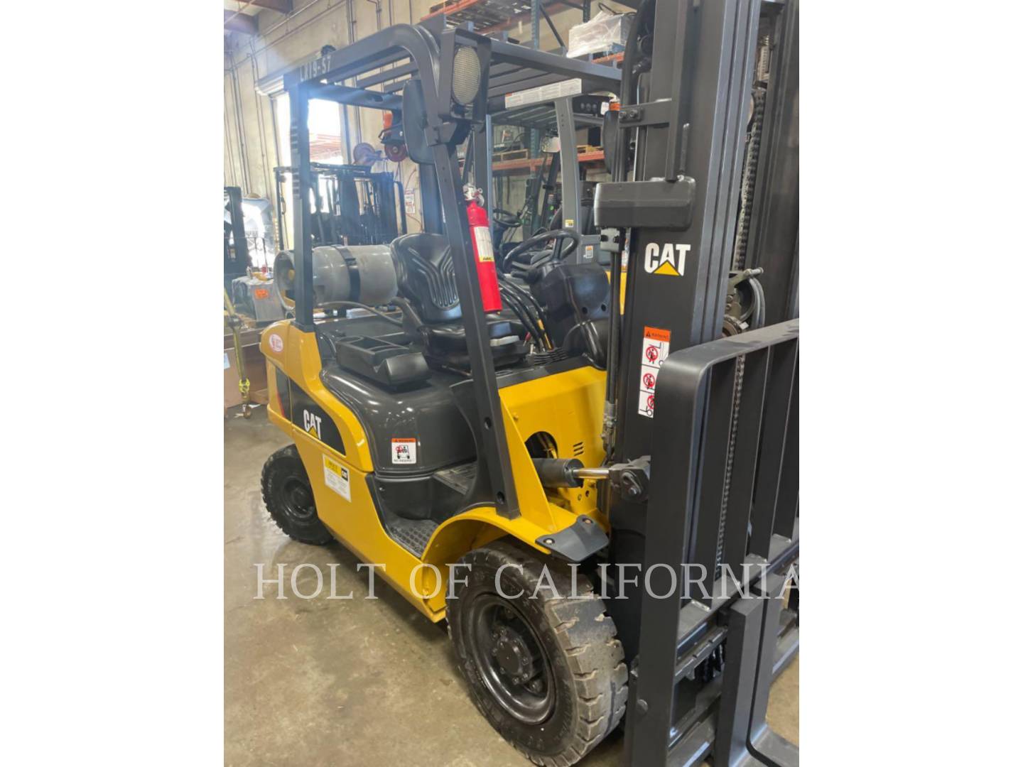 Caterpillar Mitsubishi GP25N5-LE, Forklift, 5939 hours, S/N: AT35A10089, 2021 - Image 1