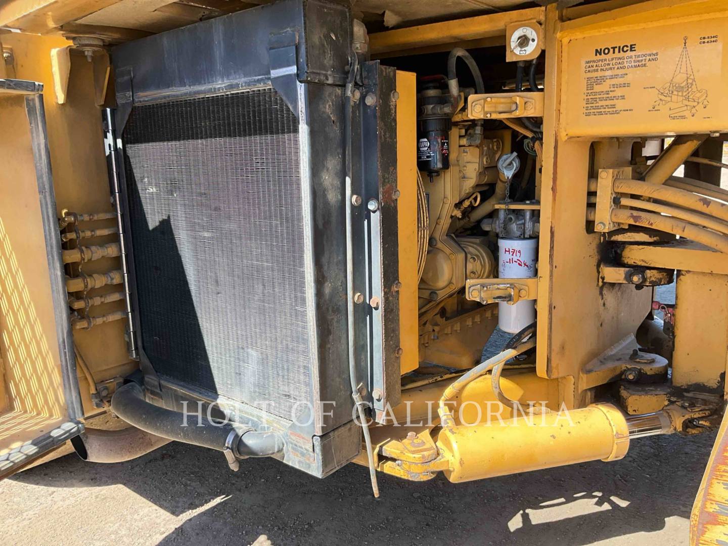 Caterpillar CB-634D, Twin Drum Roller, 721 hours, S/N: CDF00294, 2002 - Image 7