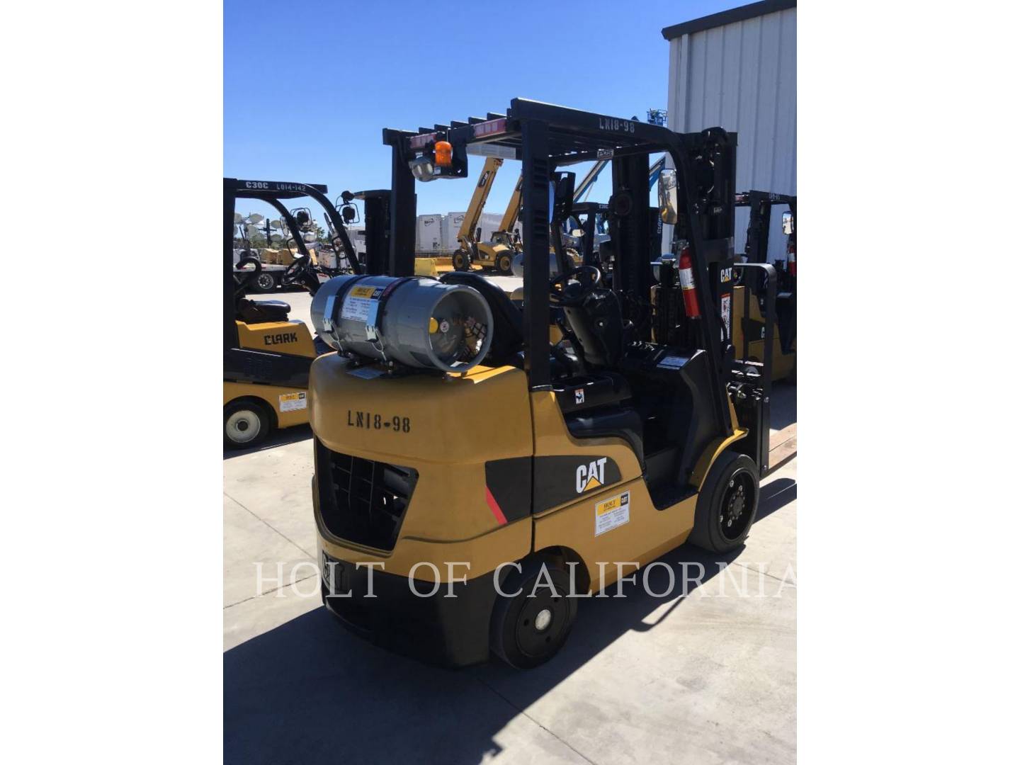 Caterpillar Mitsubishi C6000-LE, Forklift, 6003 hours, S/N: AT83F42700, 2018 - Image 3