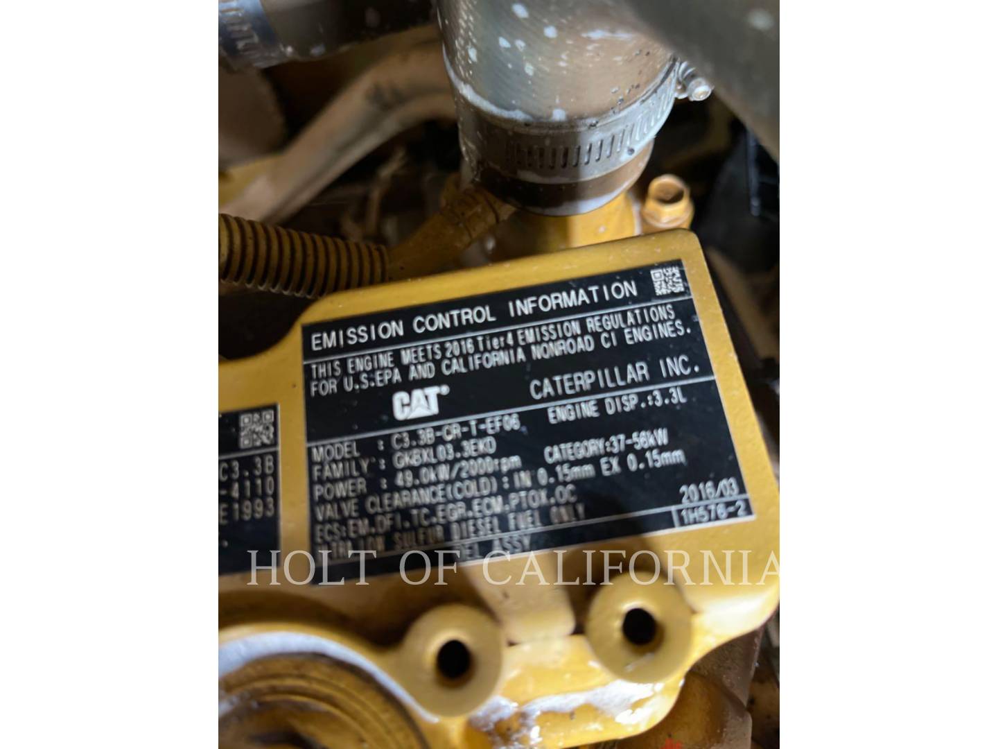Caterpillar 308E2, Crawler Excavator, 3994 hours, S/N: FJX06117, 2016 - Image 8