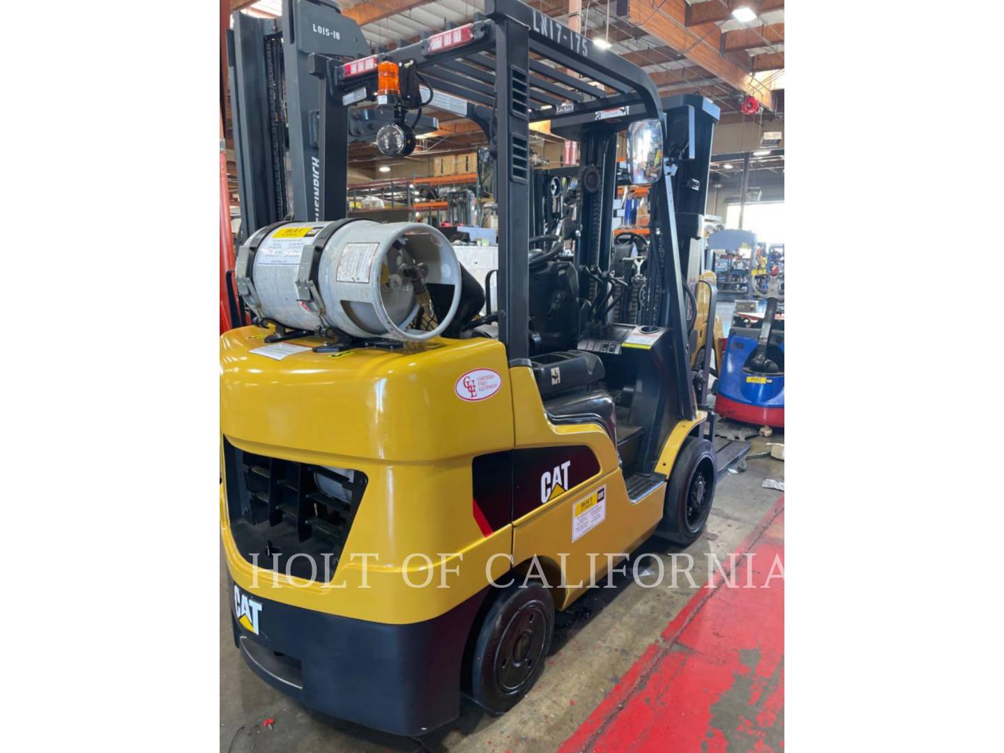 Caterpillar Mitsubishi C6000-LE, Forklift, 10923 hours, S/N: AT83F41329, 2016 - Image 3