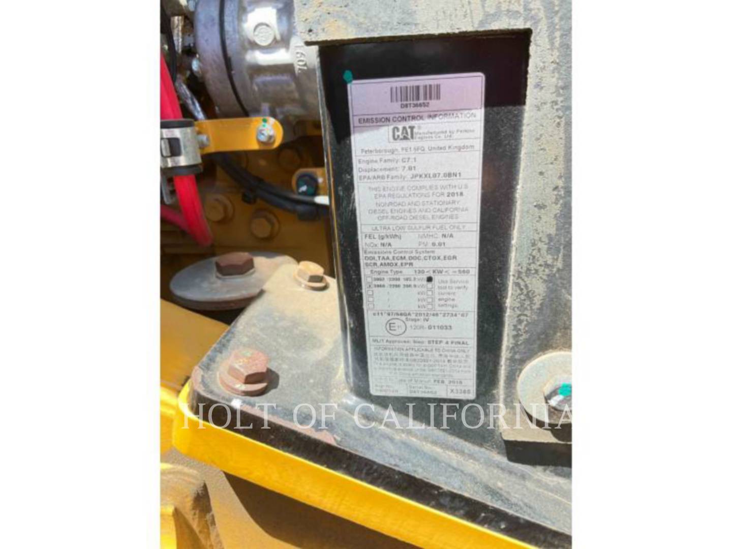 Cat 950M, Wheel Loader, 2534 hours, S/N: J1S00877, 2018 - Image 8
