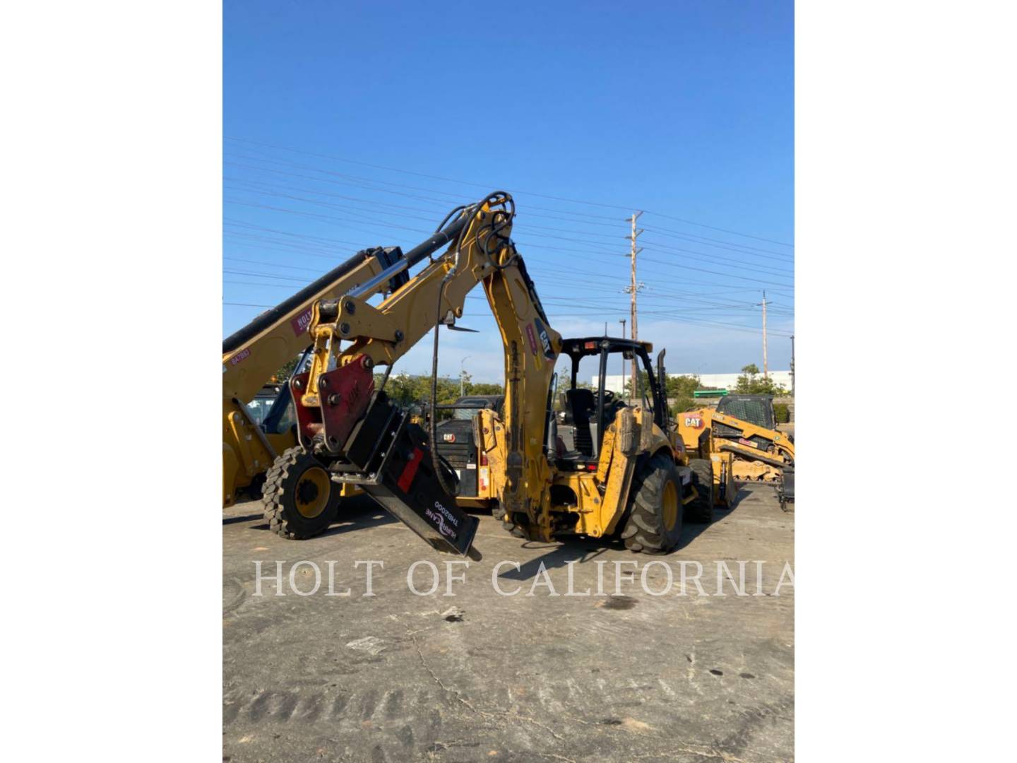 Cat 450, Backhoe Loader, 1752 hours, S/N: HJR00775, 2018 - Image 3