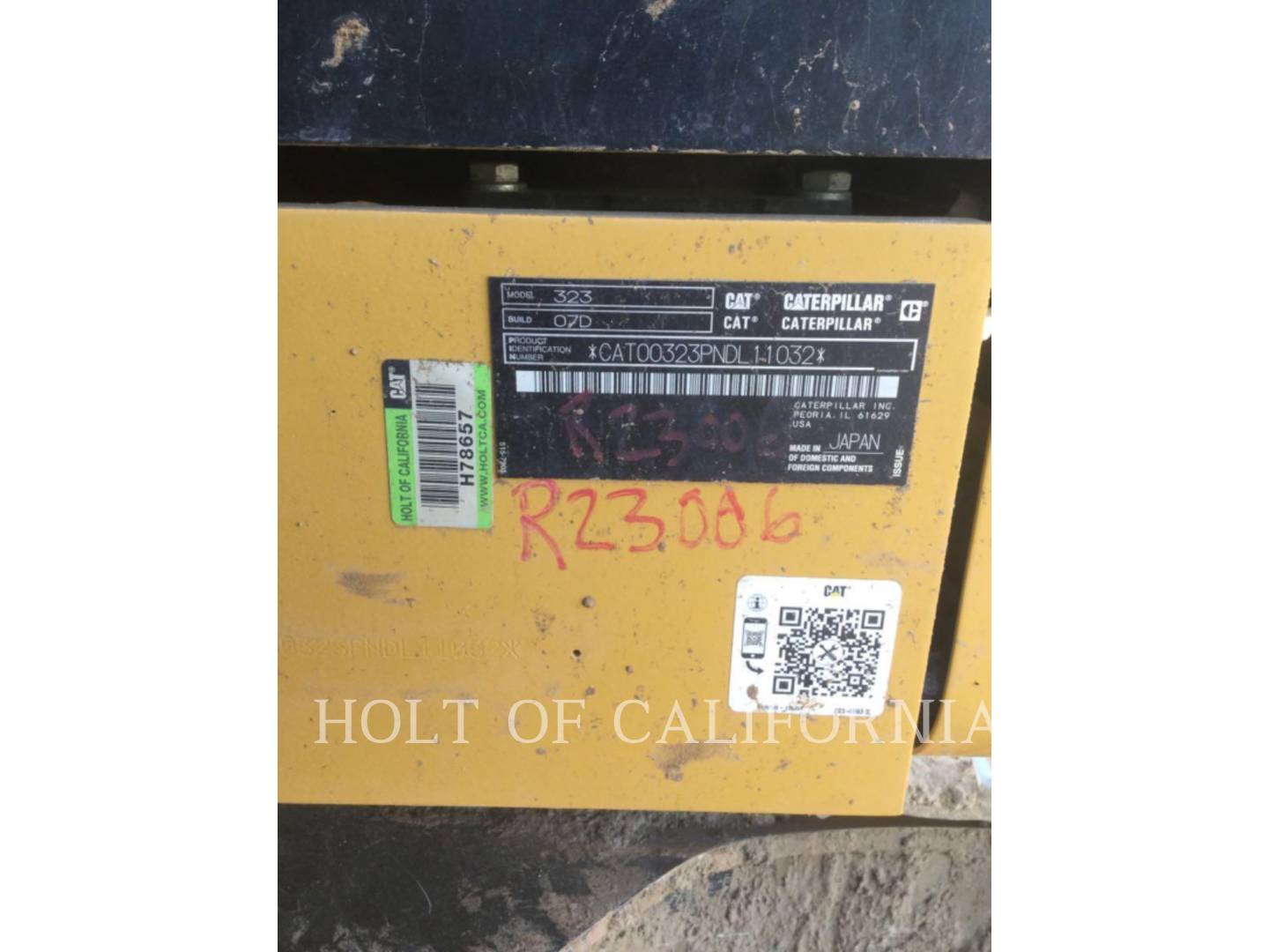 Caterpillar 323, Crawler Excavator, 844 hours, S/N: NDL11032, 2022 - Image 6