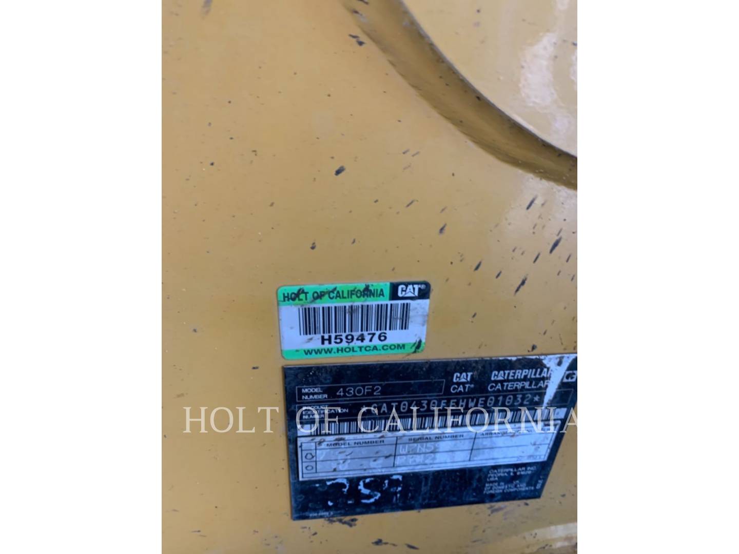 Cat 430, Backhoe Loader, 3143 hours, S/N: HWE01032, 2019 - Image 6
