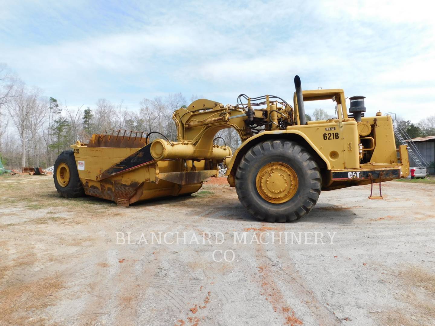 Caterpillar 621B, Wheel Tractor Scraper, 14483 hours, S/N: 45P03963, 1986 - Image 2