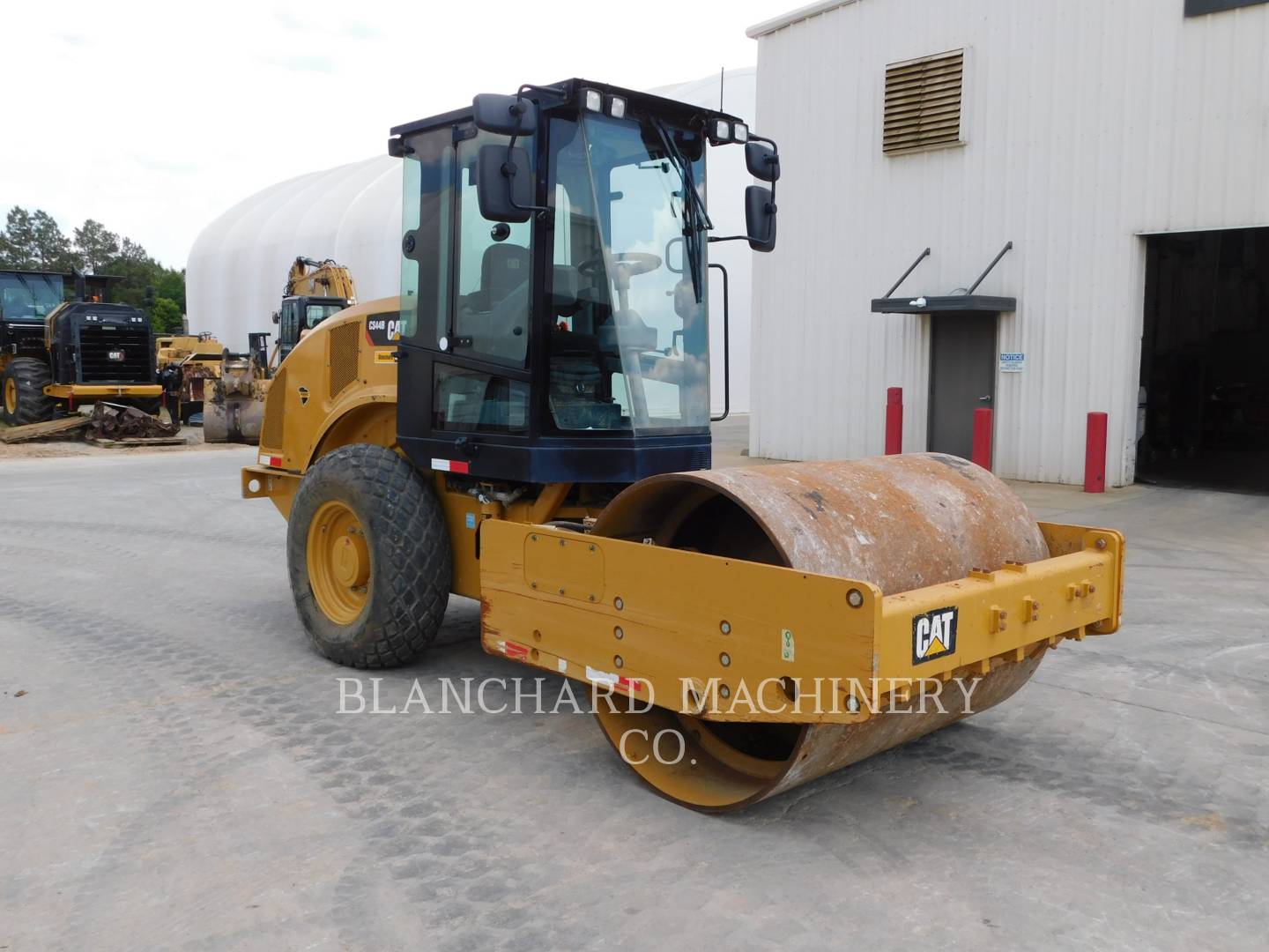 Caterpillar CS44B, Vibratory Single Drum Smooth, 1150 hours, S/N: 4G300479, 2020 - Image 2