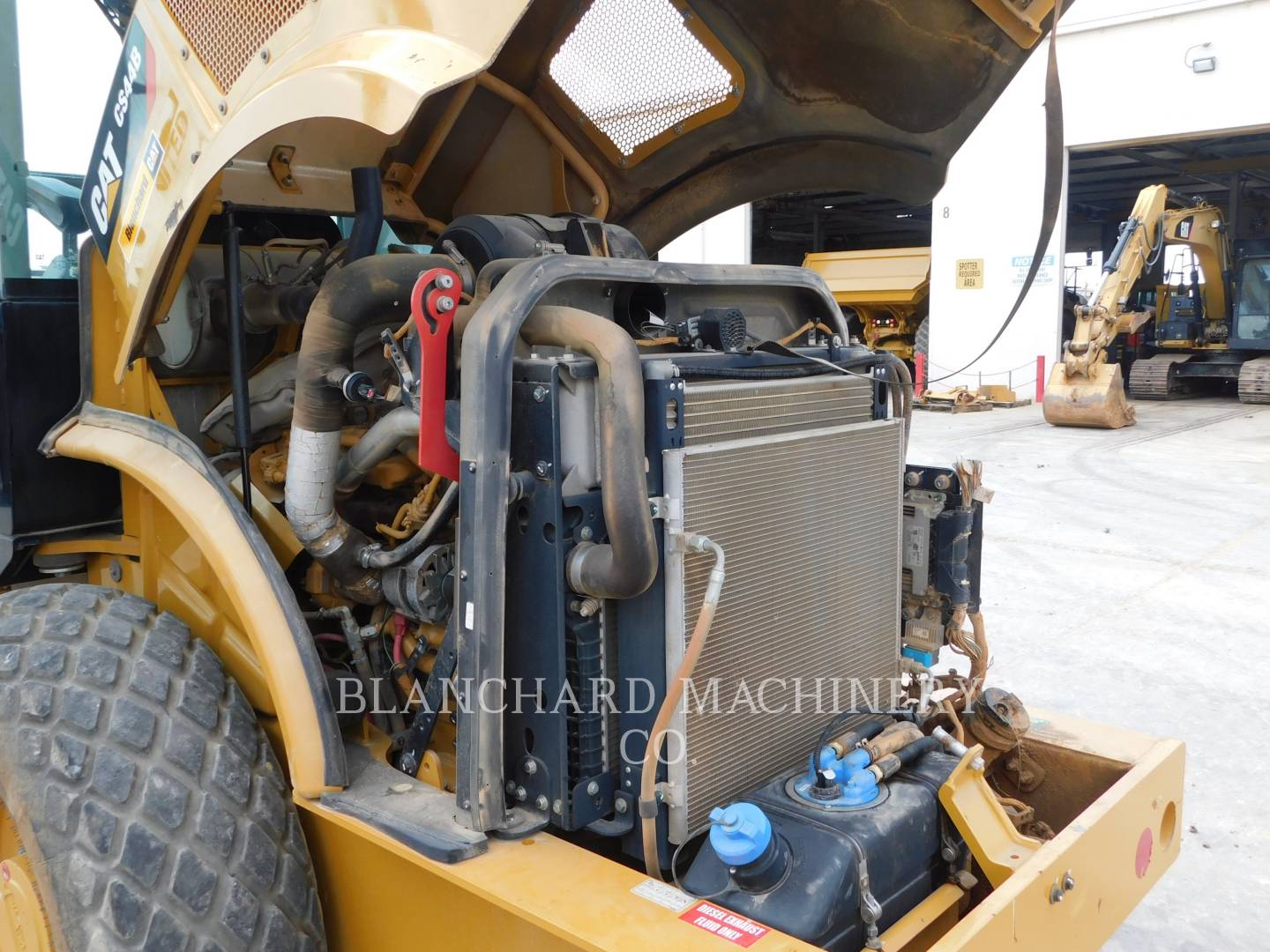 Caterpillar CS44B, Vibratory Single Drum Smooth, 1150 hours, S/N: 4G300479, 2020 - Image 8