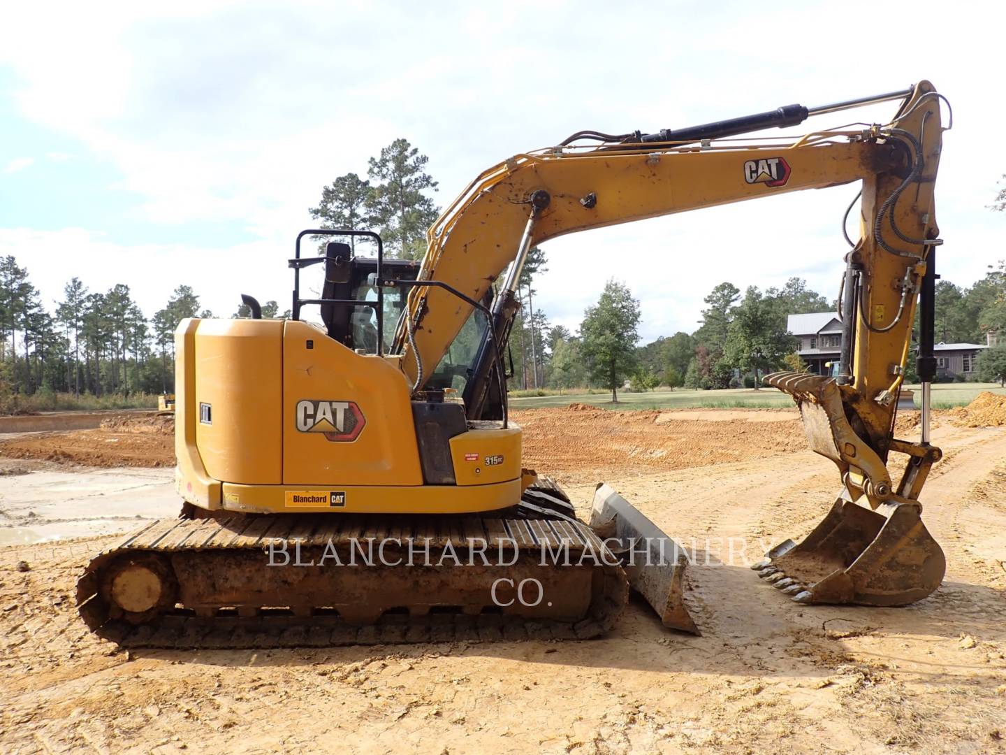 Caterpillar 315GC-07C, Crawler Excavator, 913 hours, S/N: FTY20386, 2022 - Image 6