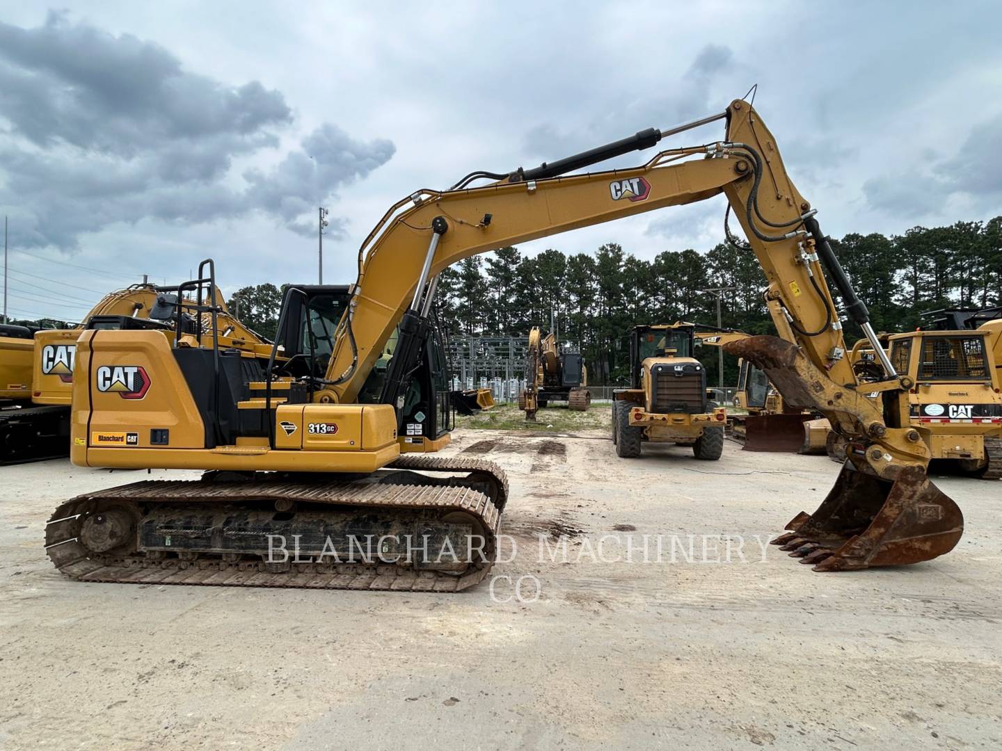 Caterpillar 313GC, Crawler Excavator, 1390 hours, S/N: NFZ10231, 2021 - Image 6