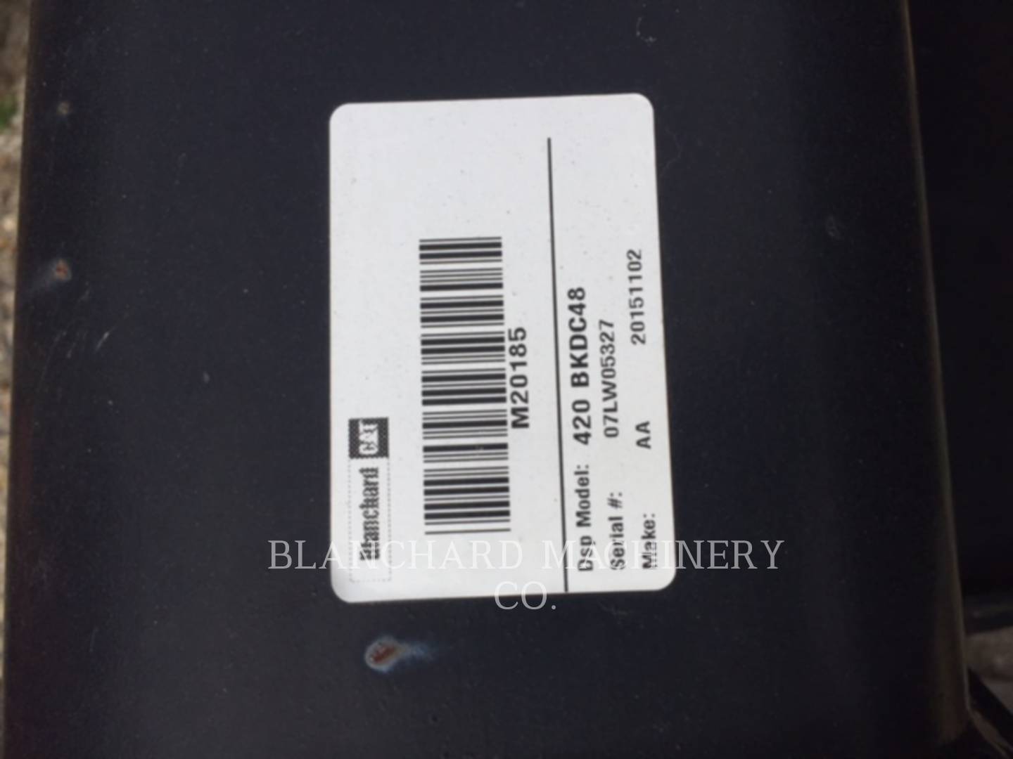 Caterpillar 420EBKDC48, Bucket, S/N: 07LW05327, - Image 3