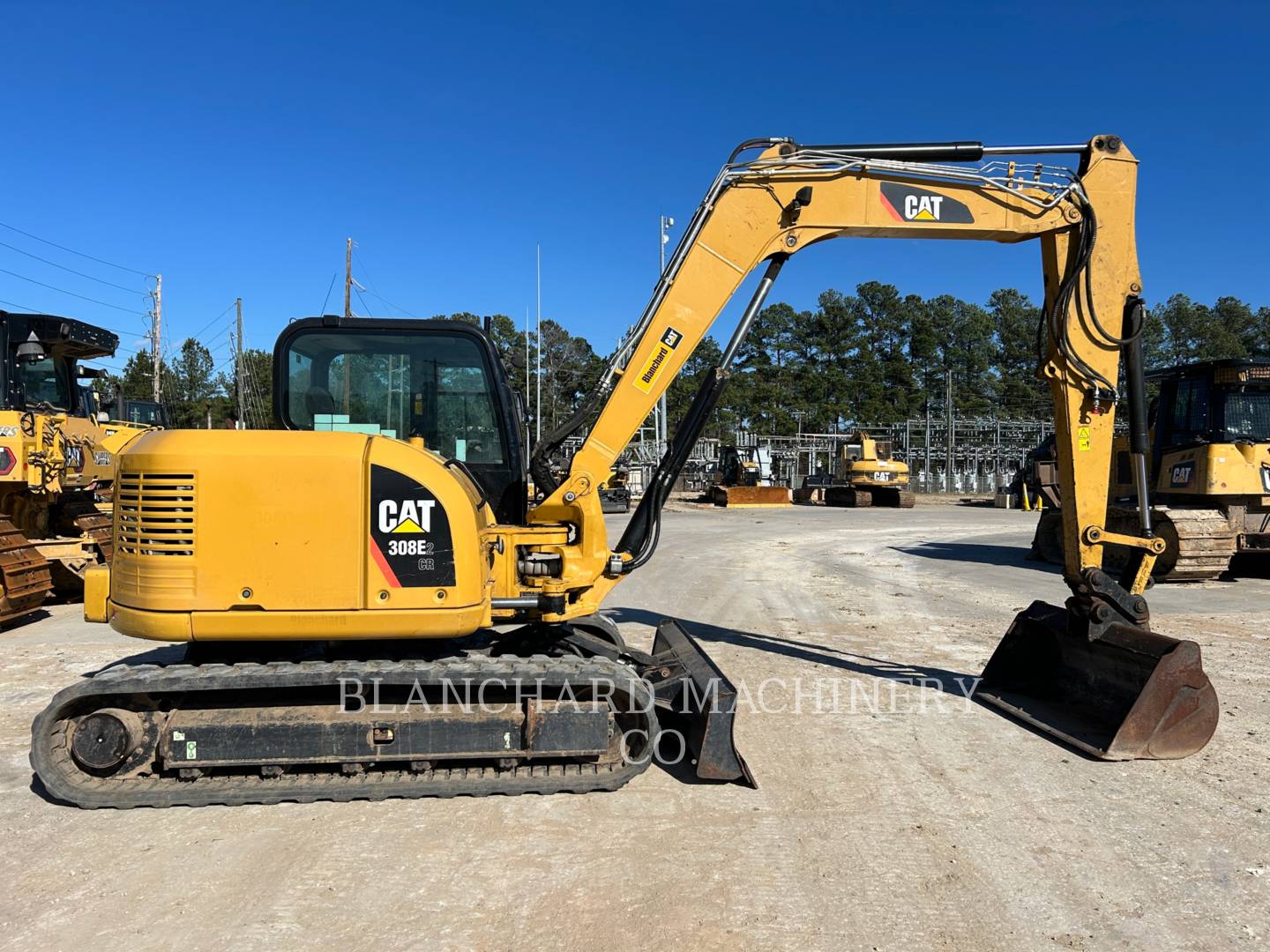 Caterpillar 308E2CR, Crawler Excavator, 3958 hours, S/N: FJX12654, 2018 - Image 8