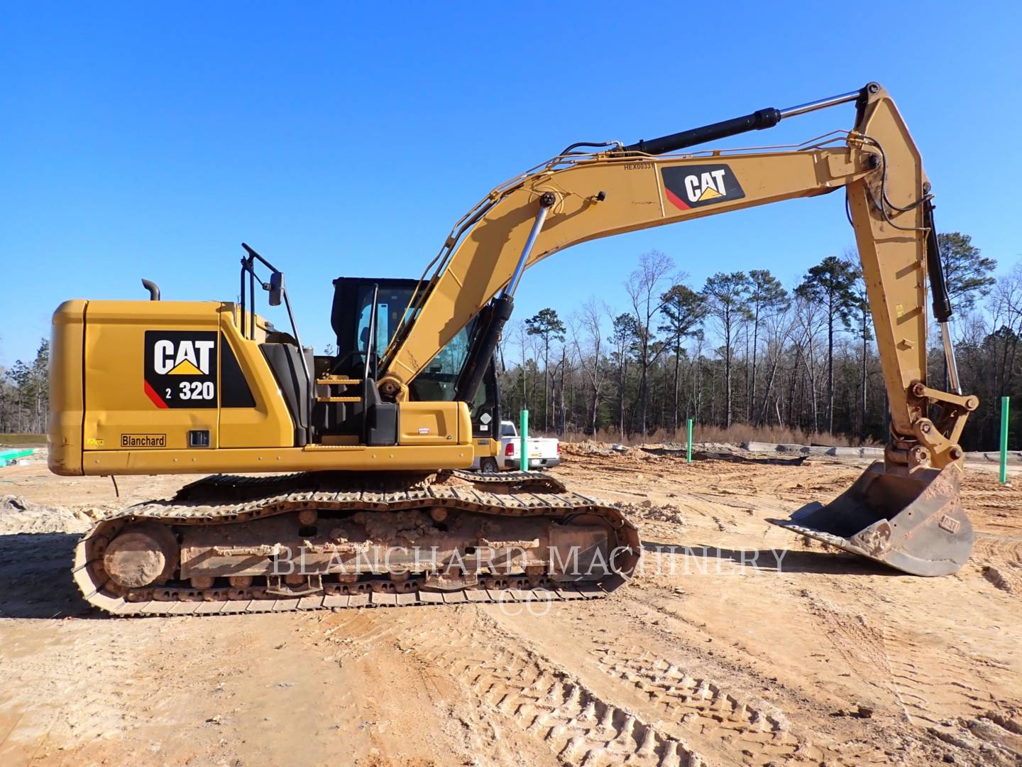 Caterpillar 320-07A, Crawler Excavator, 5753 hours, S/N: HEX00331, 2018 - Image 2