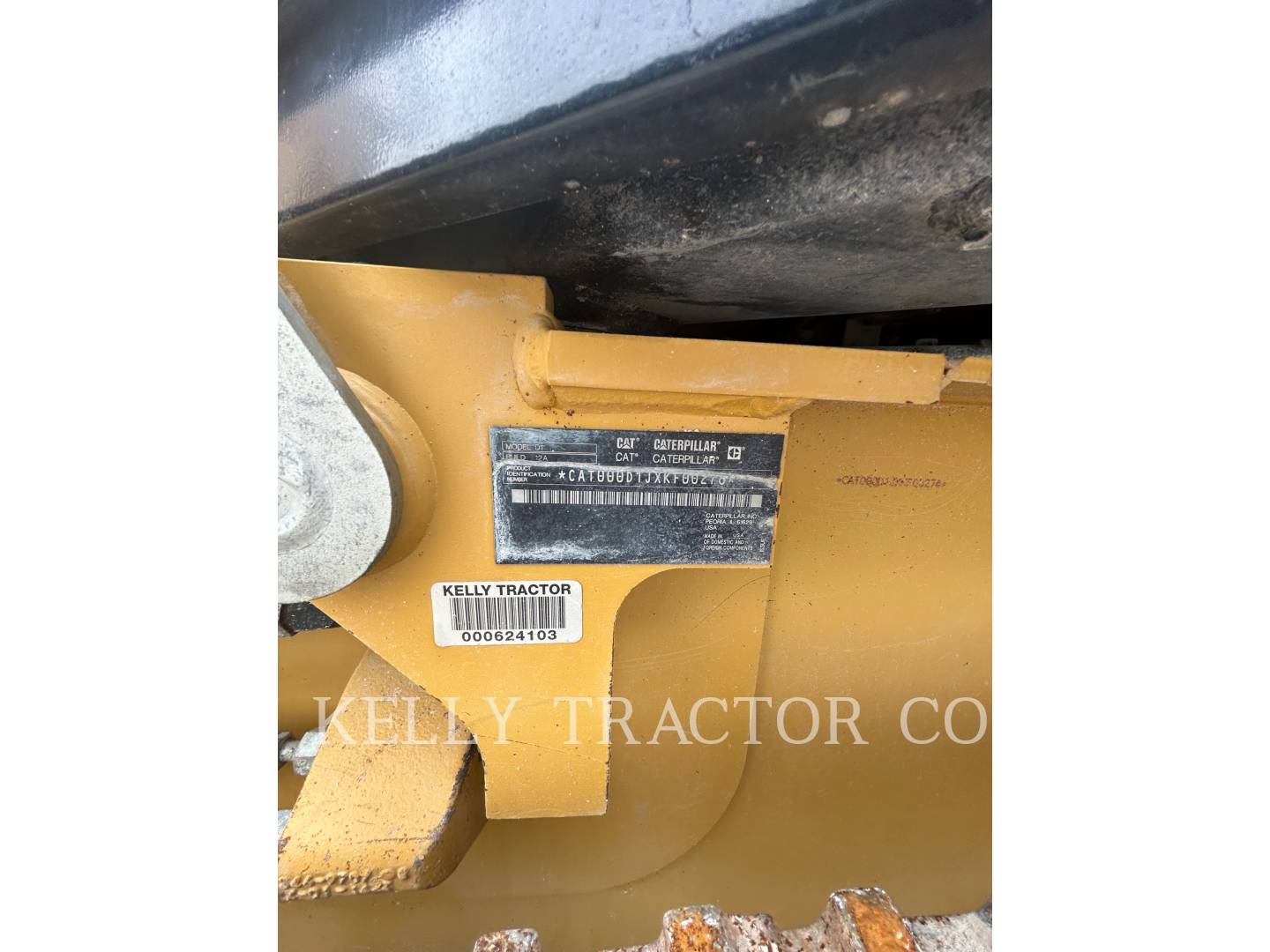 Caterpillar D1, Crawler Dozer, 3319 hours, S/N: XKF00276, 2022 - Image 5