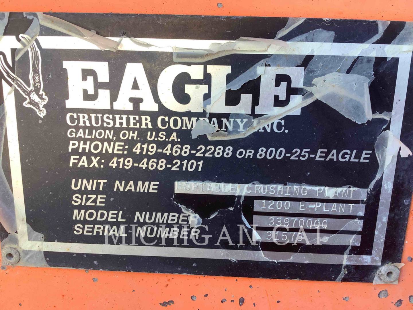 Eagle Crusher CRUSHER, Crusher, S/N: 31573, 2018 - Image 5