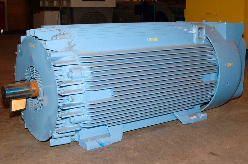 250 HP 1195 RPM General Electric, Frame 5011LL, TEFC, BB, inverter duty w/tach, 460 Volts - Image 2