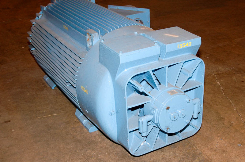250 HP 1195 RPM General Electric, Frame 5011LL, TEFC, BB, inverter duty w/tach, 460 Volts - Image 3