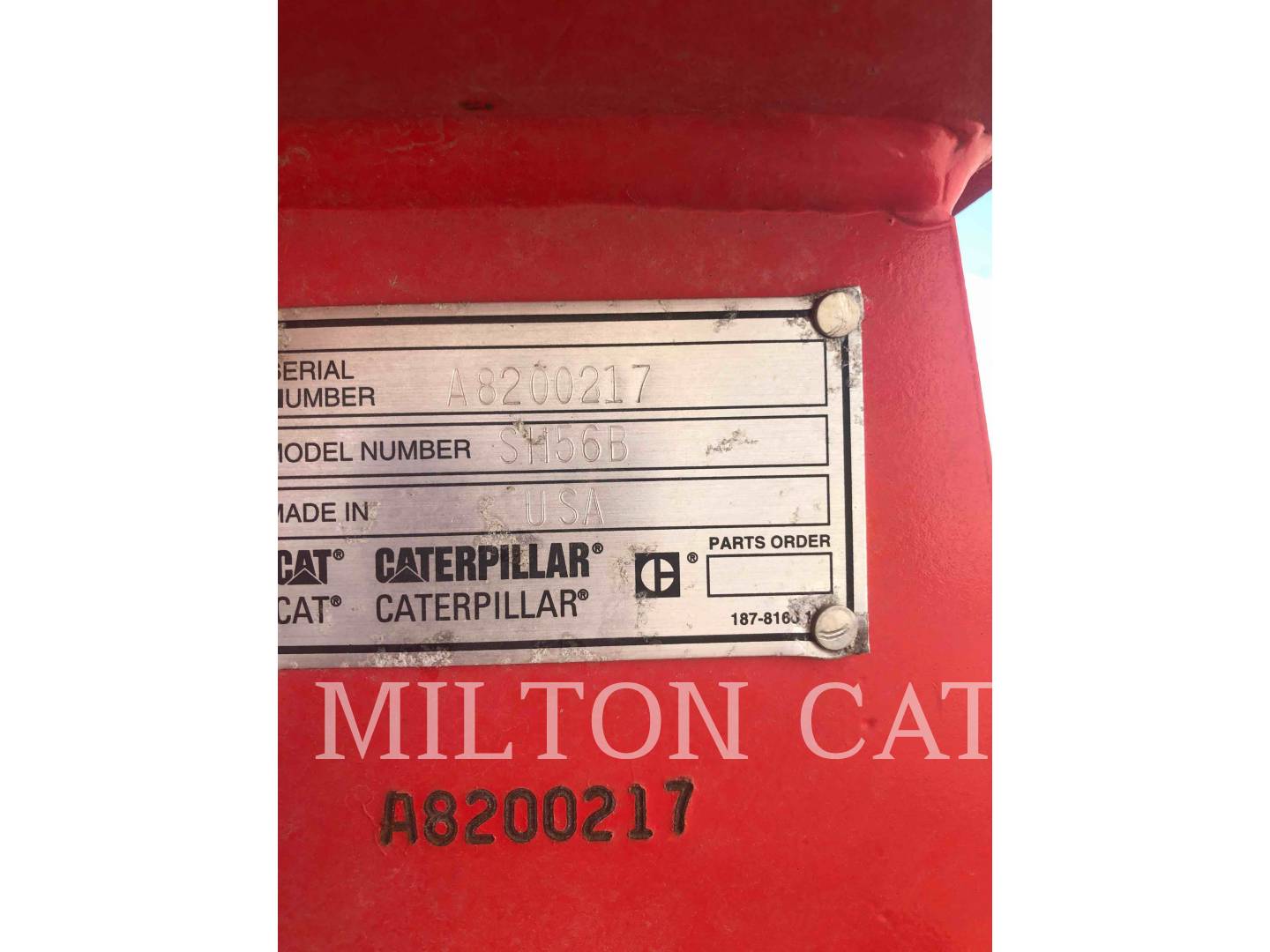 Caterpillar SH56B, Forestry Feller Bunch Head, S/N: A8200217, 2016 - Image 6