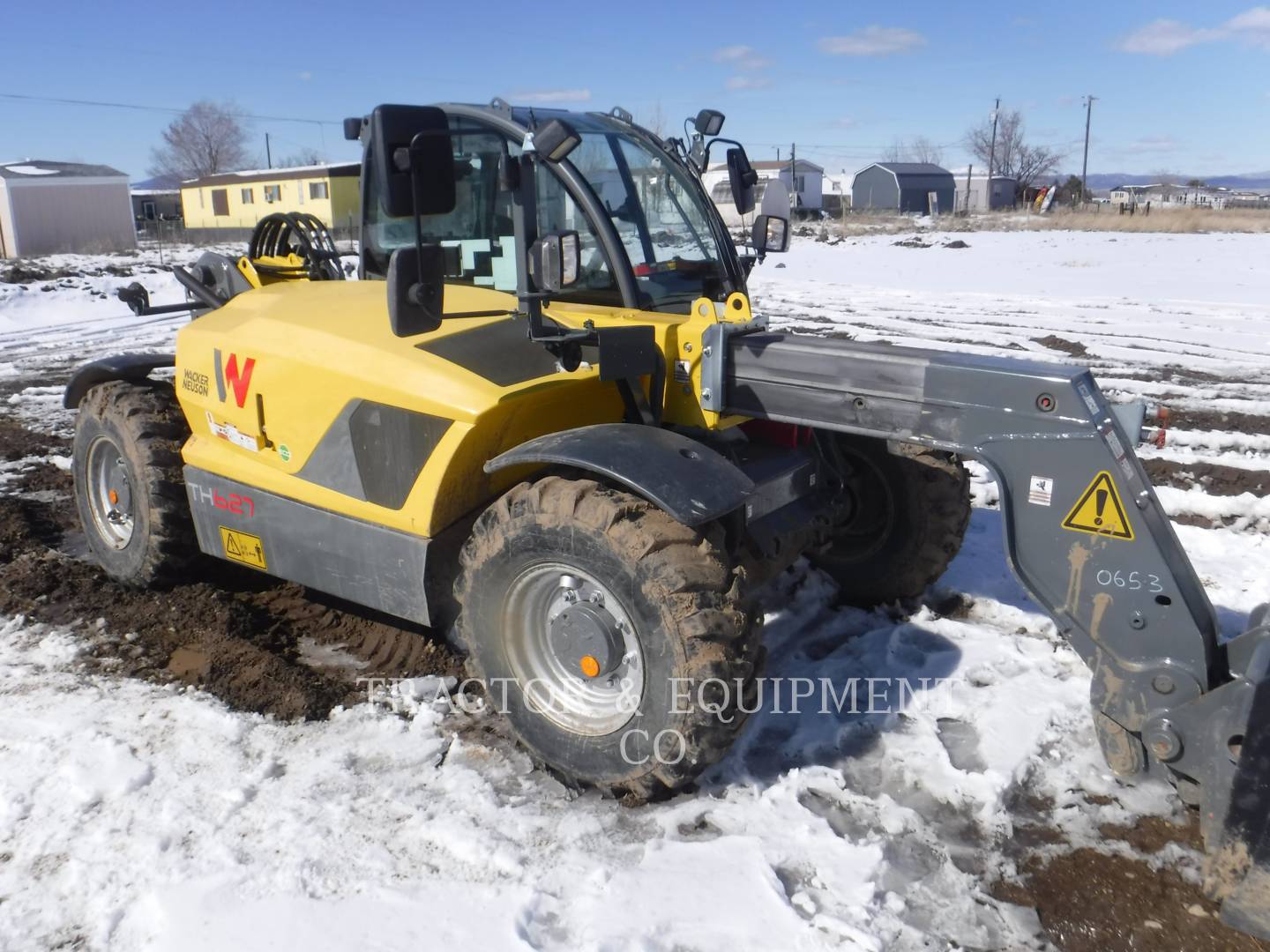 Wacker Corporation TH627, Telehandler, 1010 hours, S/N: WNK41812JKTKC0653, 2019 - Image 2