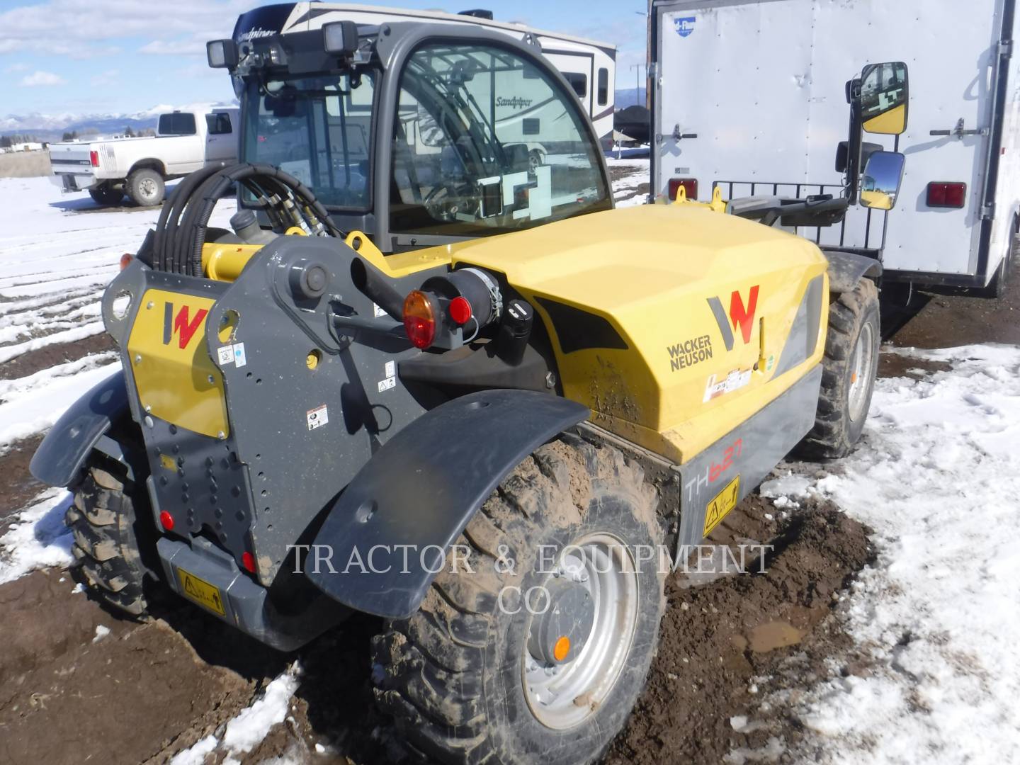 Wacker Corporation TH627, Telehandler, 1010 hours, S/N: WNK41812JKTKC0653, 2019 - Image 3