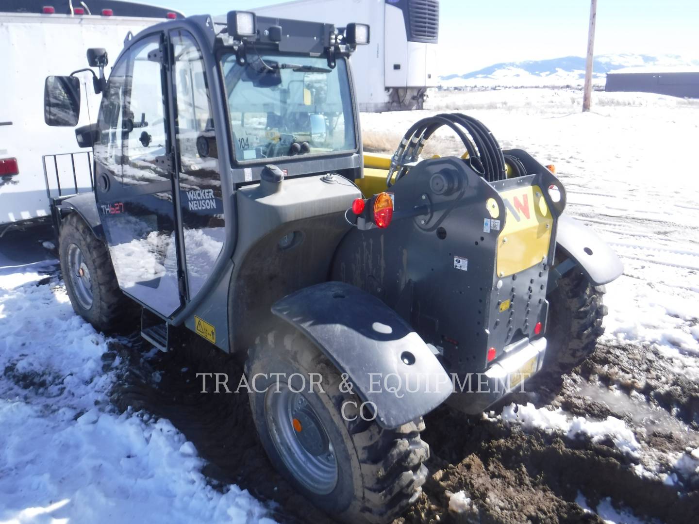Wacker Corporation TH627, Telehandler, 1010 hours, S/N: WNK41812JKTKC0653, 2019 - Image 4