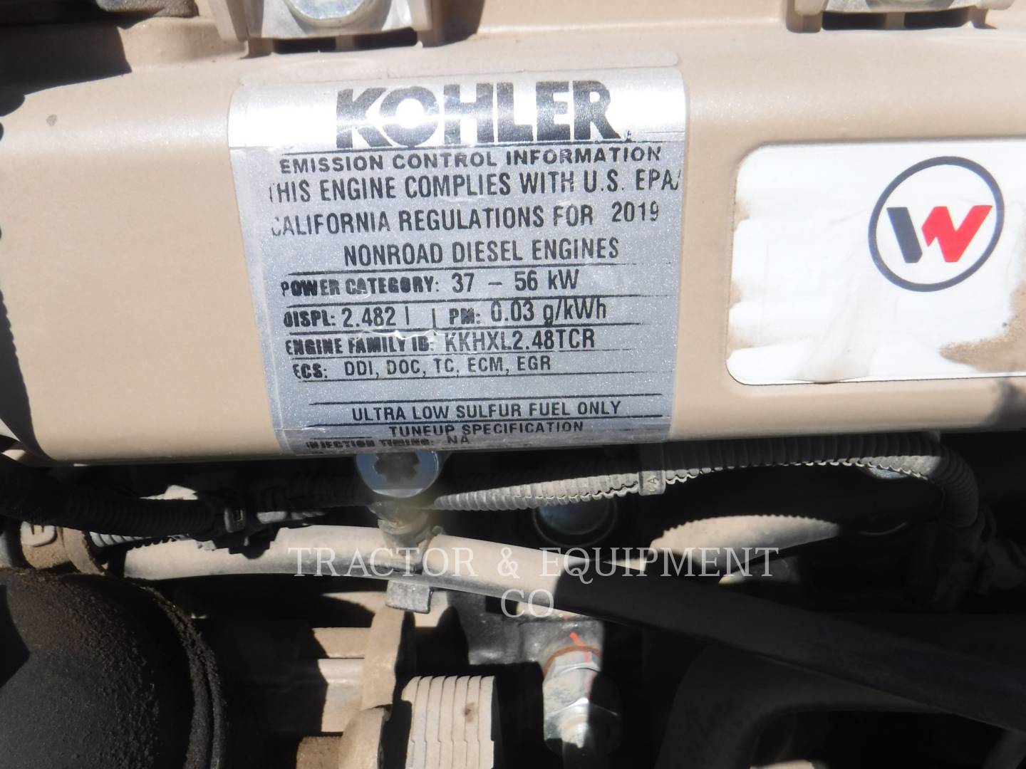 Wacker Corporation TH627, Telehandler, 1010 hours, S/N: WNK41812JKTKC0653, 2019 - Image 8