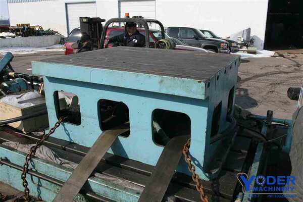 Drill table, 68 x 52, 5 T-slots, 14" high, coolant thru, #53250 - Image 1