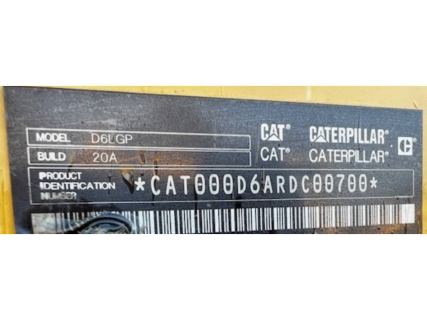 Caterpillar D6 LGPVPAT, Crawler Dozer, 7411 hours, S/N: RDC00700, 2020 - Image 5