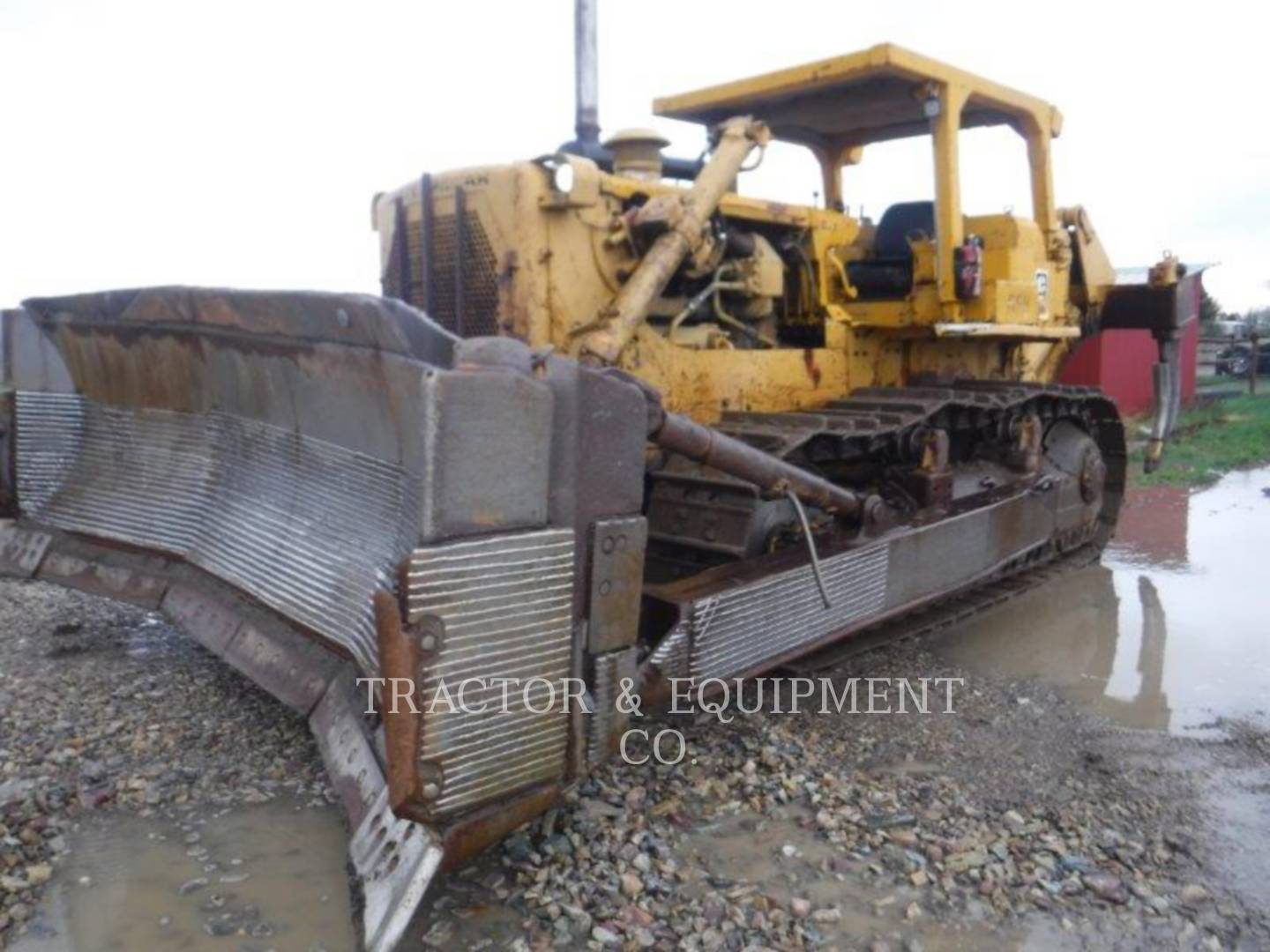 Caterpillar D8K, Crawler Dozer, 4061 hours, S/N: 77V04610, 1975 - Image 1