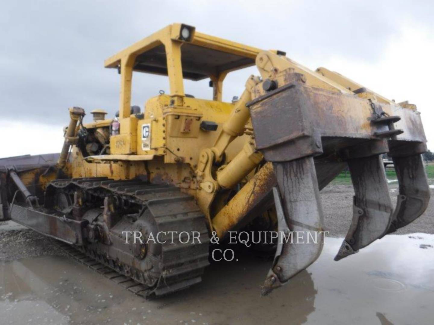 Caterpillar D8K, Crawler Dozer, 4061 hours, S/N: 77V04610, 1975 - Image 4