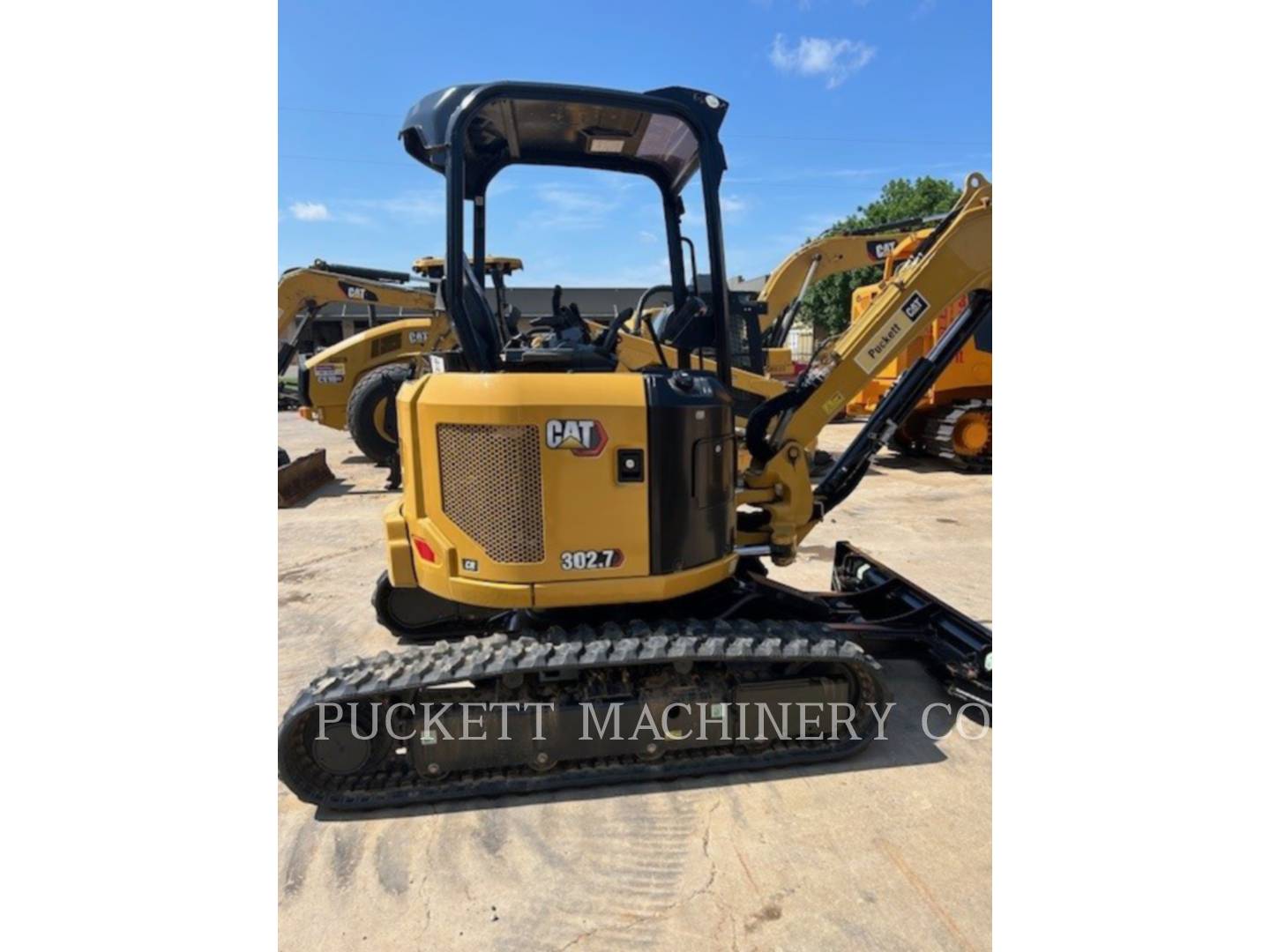 Caterpillar 302.7-07CR, Crawler Excavator, 110 hours, S/N: CZ601995, 2022 - Image 4