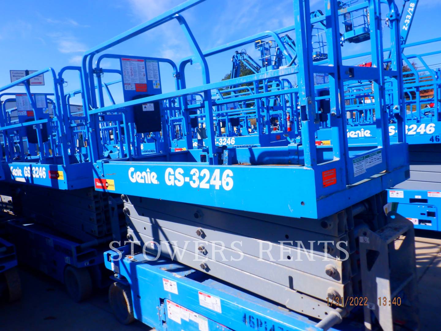 Genie Industries 3246E, Lift Scissor, 178 hours, S/N: GS46P-147584, 2018 - Image 2